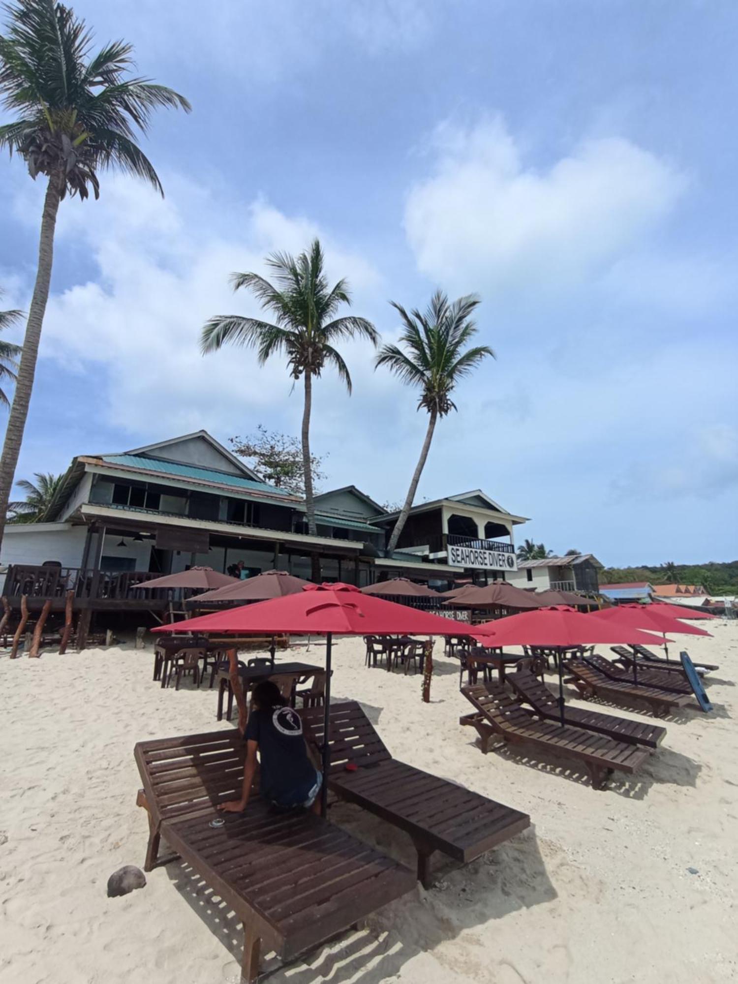 Seahorse Diver Guesthouse Kampong Pasir Panjang  Dış mekan fotoğraf