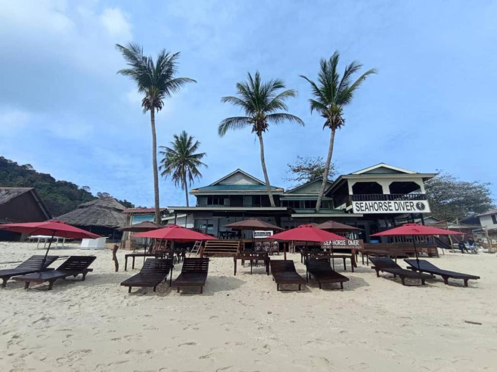 Seahorse Diver Guesthouse Kampong Pasir Panjang  Dış mekan fotoğraf